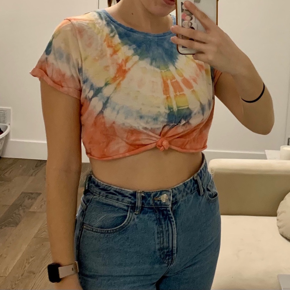 Tie dye Crop Top